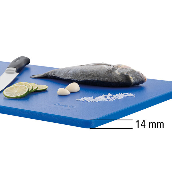 Snijplank | Easy | Polyethyleen | Blauw | 14mm | 530x325x14mm