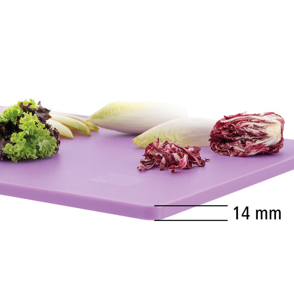 Snijplank | Easy | Polyethyleen | Lila | 14mm | 530x325x14mm