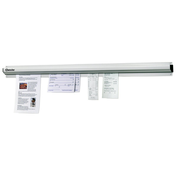 Bonnenhouder | 610-1AL | 610mm Breed | Aluminium | Glasrollen