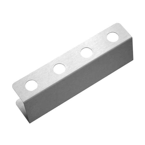 Wafelhoorntjeshouder | U4 | Max. 4 Stuks | RVS | Perforaties Ø28mm