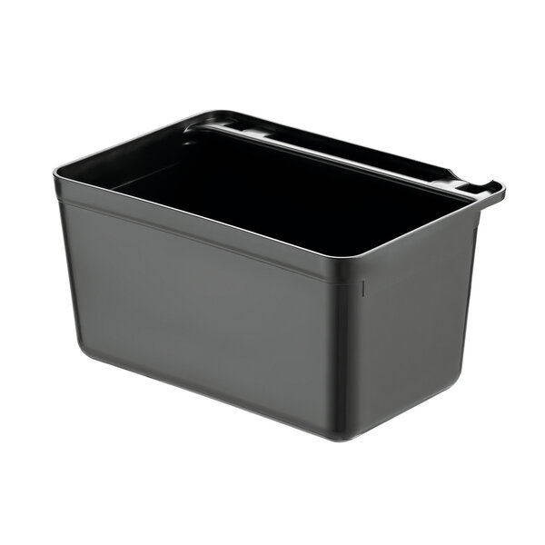 Afruimcontainer-Set | TSA300V | Kunststof | Zwart | Bestekbak 333x230x173mm | Afvalbak 343x230x440mm