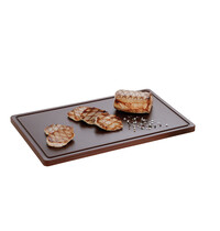 Bartscher Snijplank | PRO | Bruin | Polyethyleen | Met Sapgoot | 530x325x20mm 