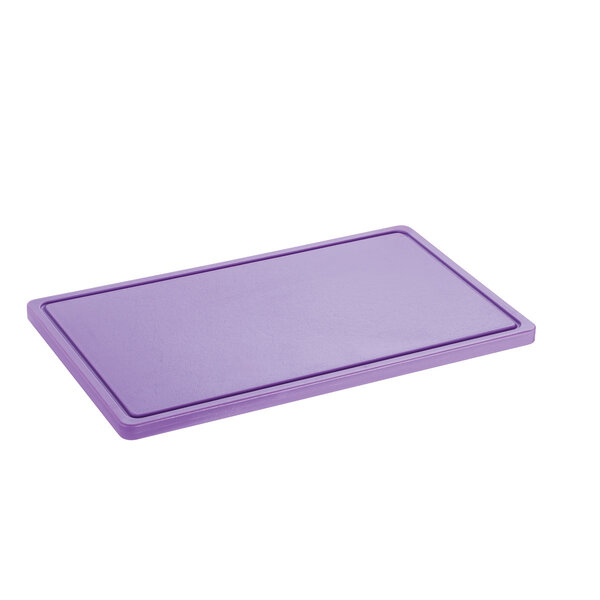 Snijplank | PRO | Polyethyleen | 530x325x20mm | Lila | Sapgoot