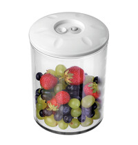 Bartscher Vacuümcontainer | 1.5L | Kunststof | Transparant/Wit | Stapelbaar 
