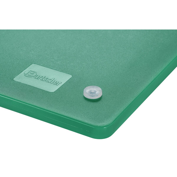 Snijplank | Polyethyleen | Groen | 600x400x20mm | 6 Antislipvoeten