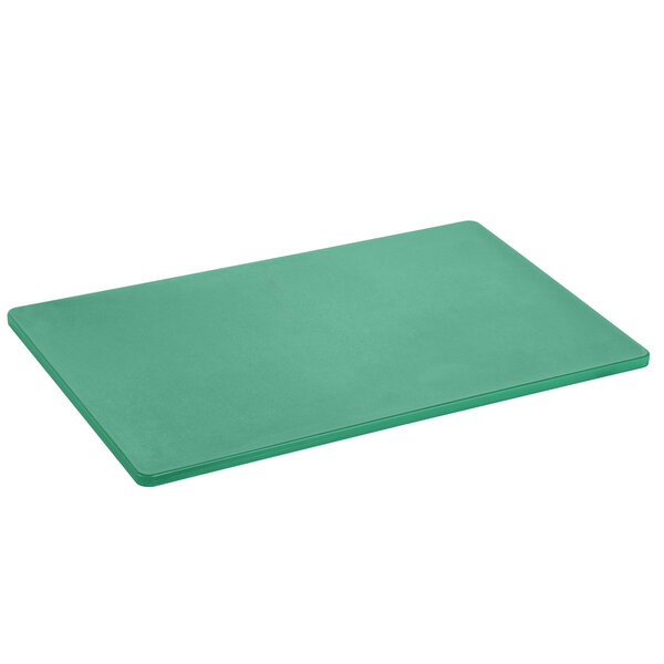 Snijplank | Polyethyleen | Groen | 600x400x20mm | 6 Antislipvoeten