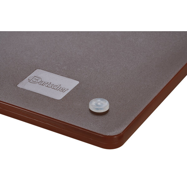 Snijplank | Polyethyleen | Bruin | 600x400x20mm