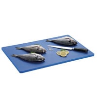 Bartscher Snijplank | Polyethyleen | 600x400x20mm | Blauw 