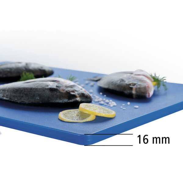Snijplank | Polyethyleen | 600x400x20mm | Blauw