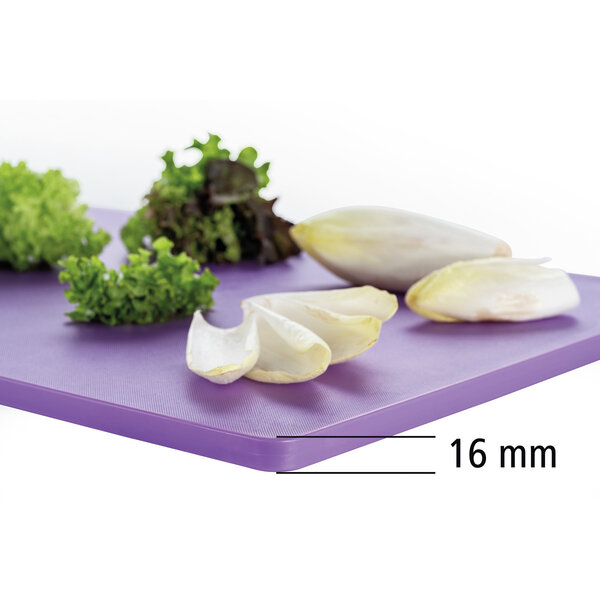 Snijplank | Polyethyleen | 600x400x20mm | Lila