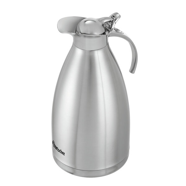 Thermoskan | 2L-VST | 2L | Dubbelwandig RVS | Zonder Pompsysteem | 145mm Opstelvlak