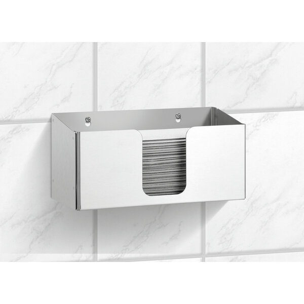 Papieren-Handdoekdispenser | ILZF20 | Wandmontage | RVS | Geschikt Voor Interfold-, Laag- En Zigzagvouw