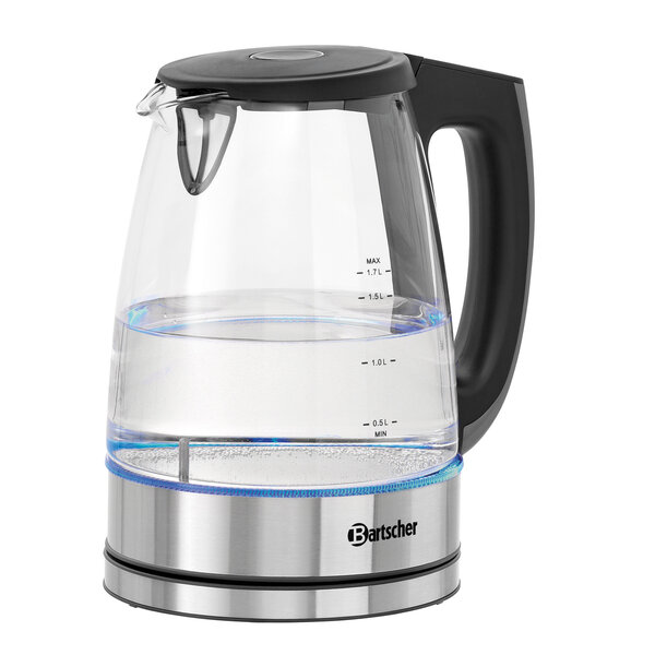 Waterkoker | 1.7LDGL | 1.7L | 6 Temperatuurniveaus | 40-100°C | 2200W/230V | Glazen Behuizing