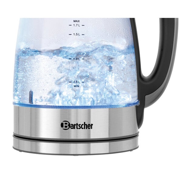 Waterkoker | 1.7LDGL | 1.7L | 6 Temperatuurniveaus | 40-100°C | 2200W/230V | Glazen Behuizing