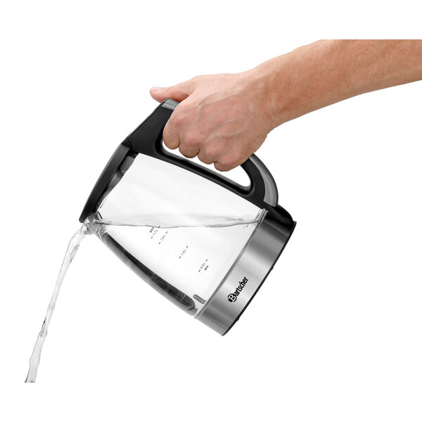 Waterkoker | 1.7LDGL | 1.7L | 6 Temperatuurniveaus | 40-100°C | 2200W/230V | Glazen Behuizing