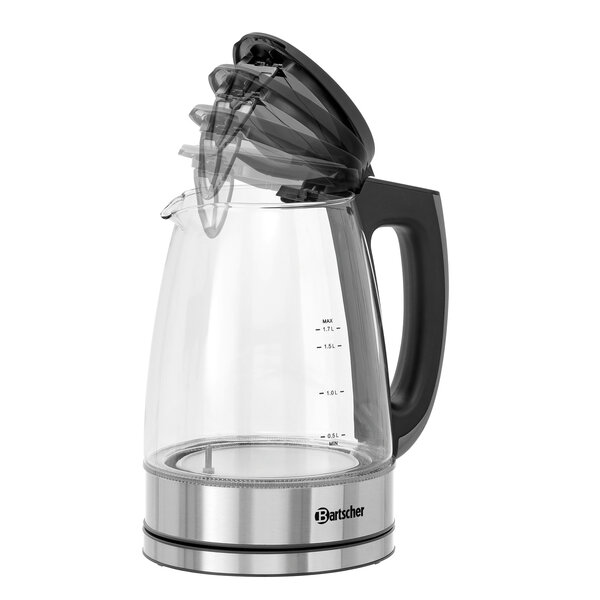Waterkoker | 1.7LDGL | 1.7L | 6 Temperatuurniveaus | 40-100°C | 2200W/230V | Glazen Behuizing