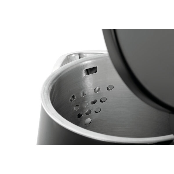 Waterkoker | 0.6L | 800W | 230V | Dubbelwandig | Zwart Mat