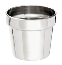 Bartscher Inzetpan | Hot Pot | 6.5L | CNS 18/10 | Ø231mm