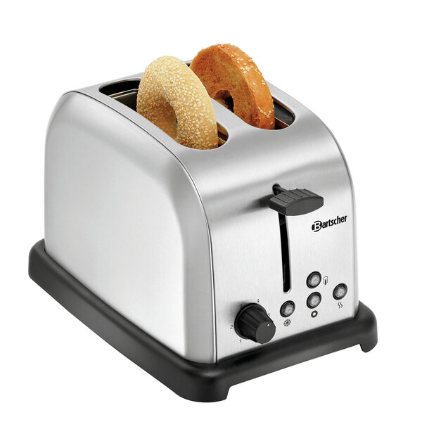Sleuftoaster | TBRB20 | 2 Sleuven | 6 Bruiningsniveaus | Ontdooien, Opwarmen, Bagelfunctie | 880W, 230V