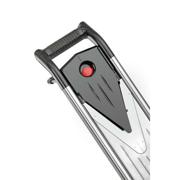 Mandoline | Mandoline 50 | RVS/Kunststof | 5 Snij-inzetstukken | Snijdiktes 1.5, 2.5, 3.5 en 7mm