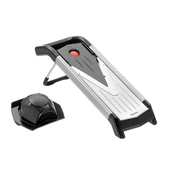 Mandoline | Mandoline 50 | RVS/Kunststof | 5 Snij-inzetstukken | Snijdiktes 1.5, 2.5, 3.5 en 7mm