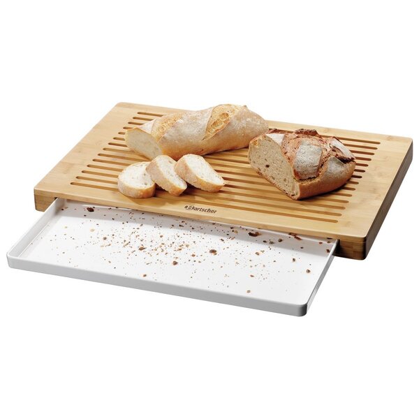 Broodsnijplank | KSM600 | Melamine Kruimelschaal | Houtoptiek, Wit
