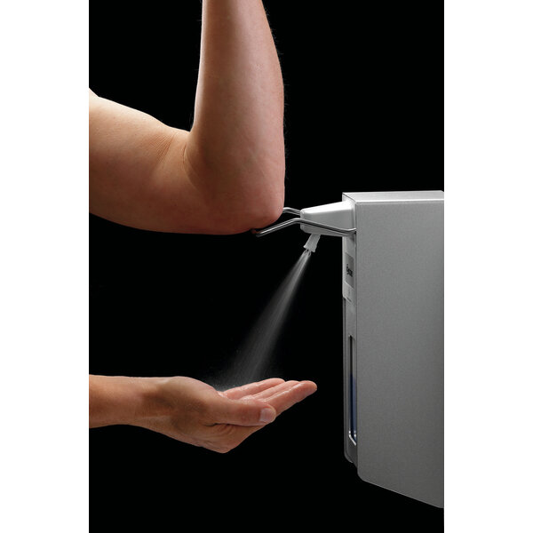 Desinfectiedispenser | PS 1L-W | 1L | Wandmontage | Elleboogbediening | Patroonloos, Navulbaar | Dosering Tot 4ml
