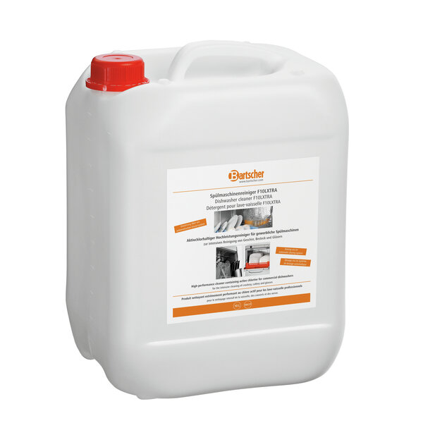 Vaatwasmachinereiniger | F10LXTRA | 10L | Vloeibaar | Chloorhoudend, Fosfaatvrij | HACCP-Conform
