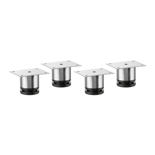 Voetenset | 4S2-200 | 4 Stuks | Verstelbaar 60-85mm | Voor Koelwerkbank S2-200