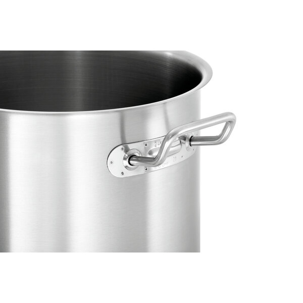 Kookpan | E11L-1 | 11L | CNS 18/10 | Inductiegeschikt | Inclusief Deksel | Ø240mm