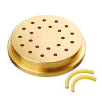 Bartscher Pastamatrijs | Bigoli | Ø3mm | Brons | Voor Pastamachine 8000 