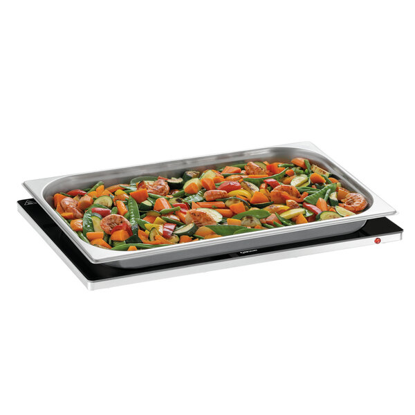 Warmhoudplaat | WP320S 1/1S | 1/1 GN | 320W | 230V | SCHOTT Gehard Glas