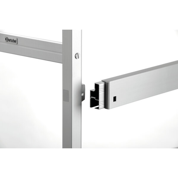Set Verbindingslijsten | Kit 360 | Voor Schappensystemen Kit 1 En 3 | Aluminium, Set Van 4 | 35x365x55mm