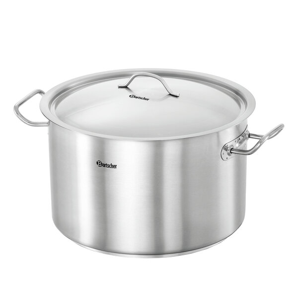 Kookpan | E16L-1 | 16L | CNS 18/10 | Inductiegeschikt | Inclusief Deksel | Ø320mm