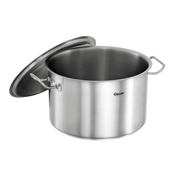 Kookpan | E16L-1 | 16L | CNS 18/10 | Inductiegeschikt | Inclusief Deksel | Ø320mm