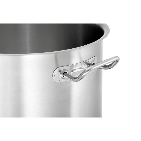 Kookpan | E16L-1 | 16L | CNS 18/10 | Inductiegeschikt | Inclusief Deksel | Ø320mm