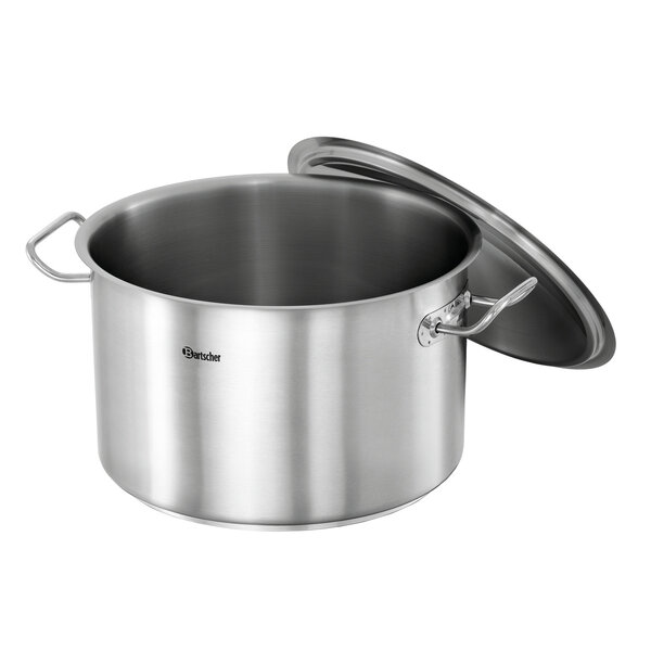 Kookpan | E16L-1 | 16L | CNS 18/10 | Inductiegeschikt | Inclusief Deksel | Ø320mm