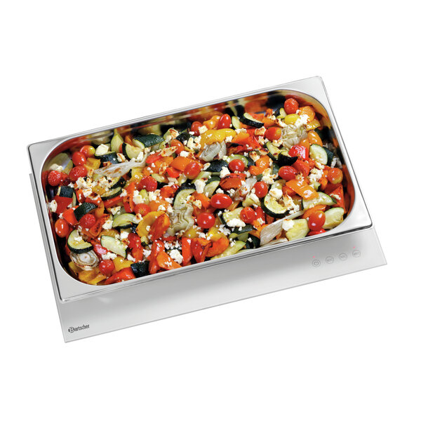 Warmhoudplaat | WP230S-EB 1/1 | 1/1 GN | 50/70/95°C | 230W | 230V | Inbouwbaar | Opstelvlak 520x270mm