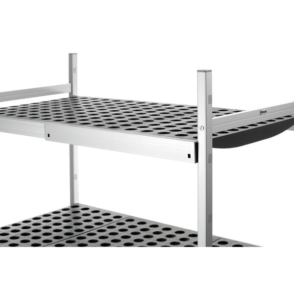Set Verbindingslijsten | Kit 560 | Voor Schappensysteem Kit 2 | Aluminium, Set Van 4 | 35x565x55mm