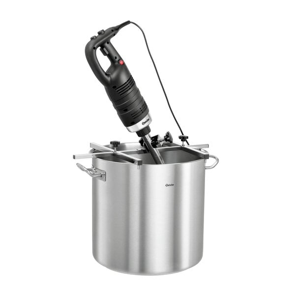 Staafmixerhouder | STMS 1000 | RVS | Voor Mengstang Tot 42mm | Voor Pannen Ø400-690mm | Verstelbare Positie En Hoek
