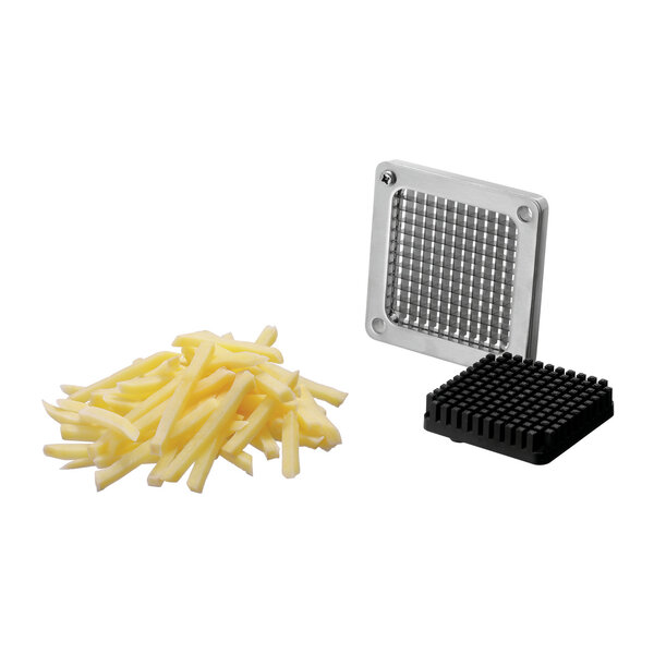 Aardappelsnijder | 3010 | 4 Snij-inzetstukken: 6mm, 9mm, 13mm En Aardappelpartjes | RVS | Tafel- Of Wandmontage