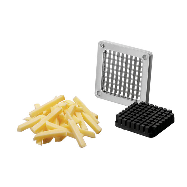 Aardappelsnijder | 3010 | 4 Snij-inzetstukken: 6mm, 9mm, 13mm En Aardappelpartjes | RVS | Tafel- Of Wandmontage