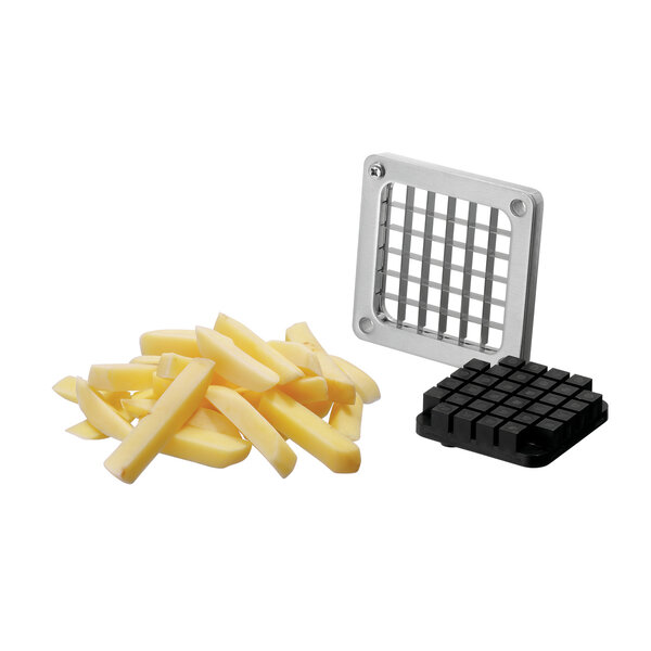 Aardappelsnijder | 3010 | 4 Snij-inzetstukken: 6mm, 9mm, 13mm En Aardappelpartjes | RVS | Tafel- Of Wandmontage