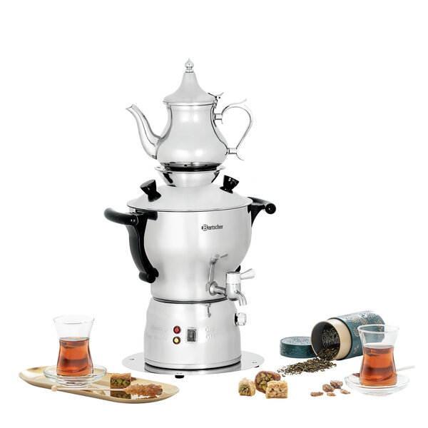 Samowar | 3L-1 | 3L | 30-100°C | 2000W/230V | Inclusief 1L Theekan En Theezeef
