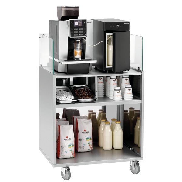 Inlegbodem | M7 Snackpoint 200 | RVS | 1 Kabelgoot | 755x578mm