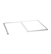 Bartscher Inlegbodem | M3 Snackpoint 200 | RVS | Uitsparing Voor GDP 320E-G 330x550mm | Uitsparing Voor Bain-Marie 1/1 GN, 150mm 345x545mm | Ventilatiegaten 
