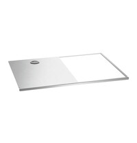 Bartscher Inlegbodem | M6 Snackpoint 200 | RVS | Uitsparing Voor Bain-Marie 1/1 GN 150mm | Kabelgoot | Opstelvlak 375x575mm 