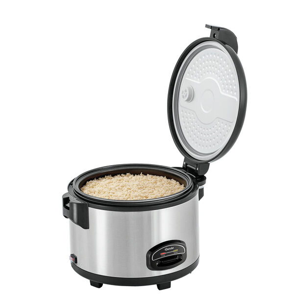 Rijstkoker | 6L | 25-30 Porties | Elektrisch | 2080W | 230V | Warmhoudfunctie