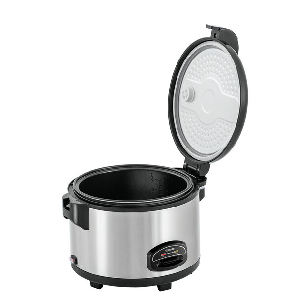 Rijstkoker | 6L | 25-30 Porties | Elektrisch | 2080W | 230V | Warmhoudfunctie