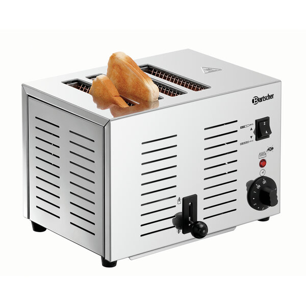 Sleuftoaster | TS40 | 4 Sleuven | 1.8kW | 230V | Timer | Signaaltoon